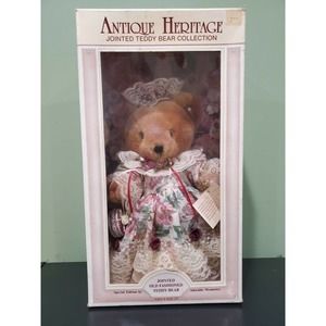 Antique Heritage Jointed Teddy Bear victorian style Collection special edition
